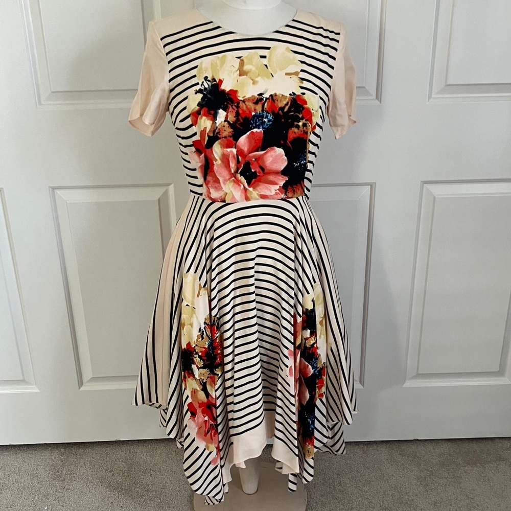 Corey Lynn Calter Cream & Peach Labeled Garment